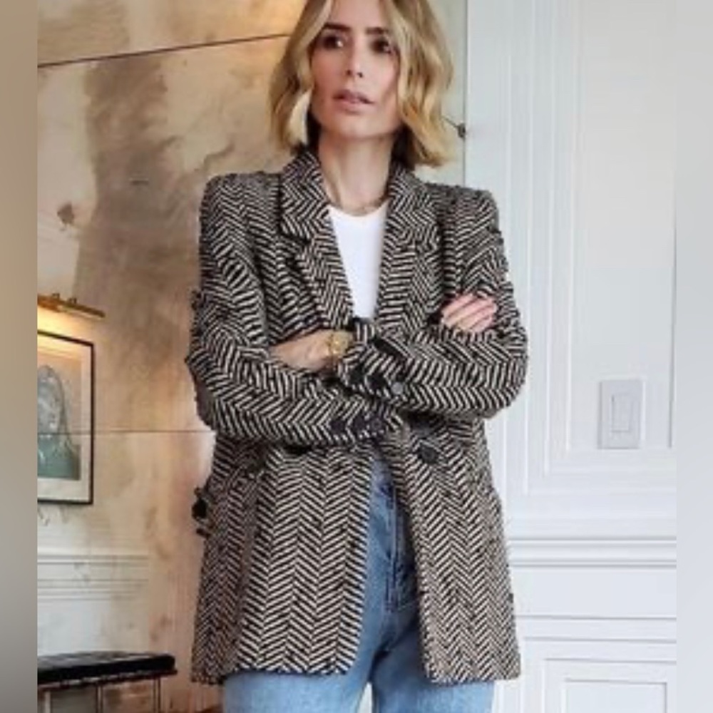 Anine Bing Fishbone Blazer